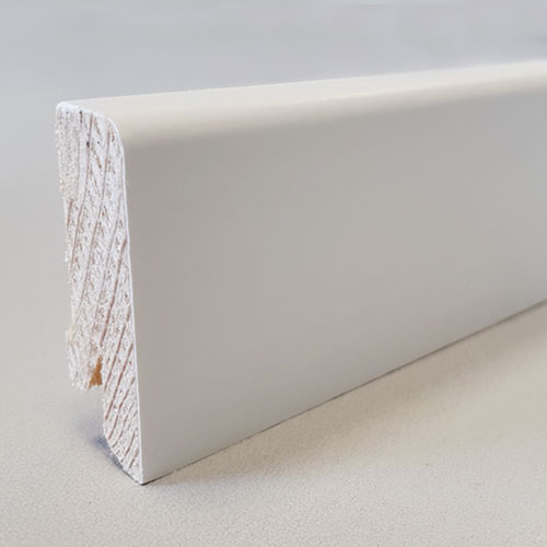 Parkett Zubehör: Weiße Sockelleiste | Der Parkett Riese Köln