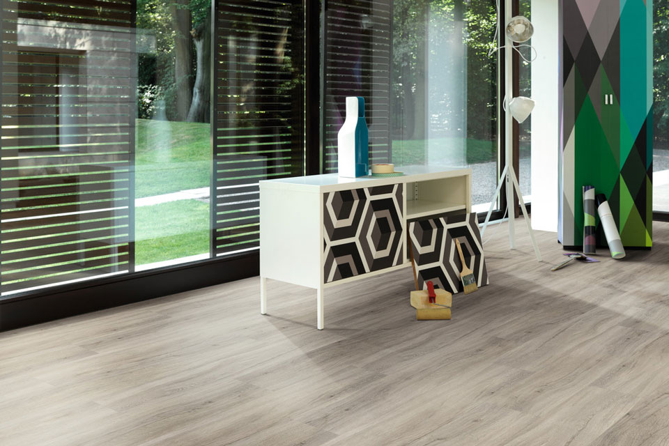 Parador Vinylboden Eiche Pastelgrau, Holzstruktur | Der Parkett Riese Köln