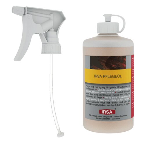 Parkett Zubehör: IRSA Pflegeöl | Der Parkett Riese Köln