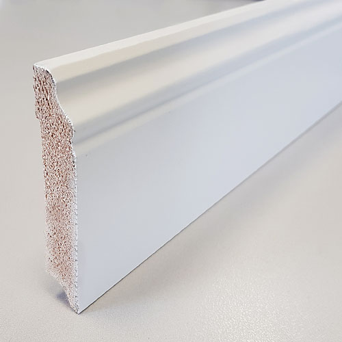 Parkett Zubehör – Altbauleiste weiß
