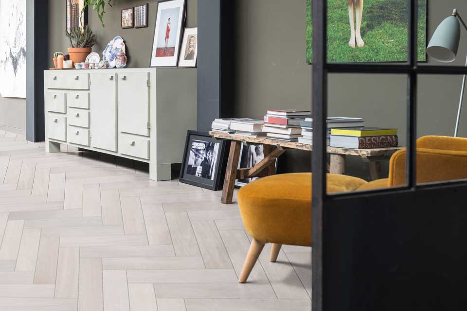 Fischgrätparkett aus Eiche Reykjavik von Solidfloor