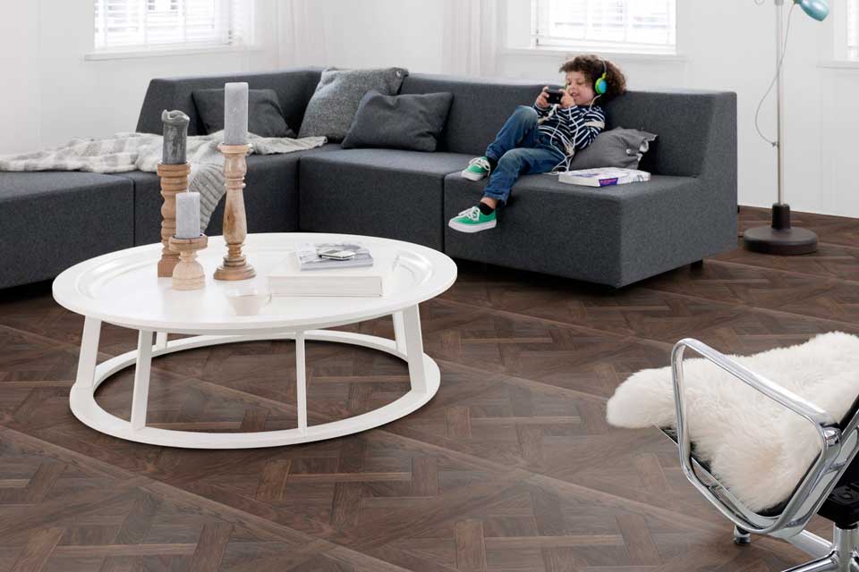 Eiche La Paz Muster Versailles – Tafelparkett von Solidfloor
