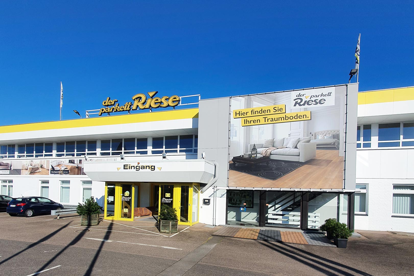 Parkett Riese Ausstellung in Köln Poll